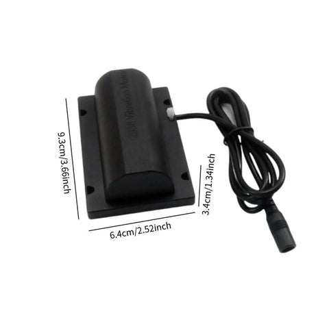 R2838 Vibration Motor 24V Lightweight High Speed Rotary Vibrating Motor for Farming and Care with cable, dimensions shown