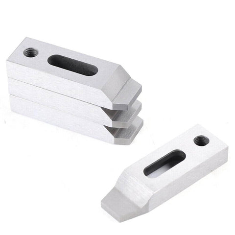 Set Of 4 Magnetic Jig Clamps For Wire EDM Fixture Boards In Stainless Steel With M8 By 1.25 Screws, adjustable leveling