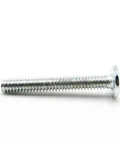 Furniture Connector Bolts Hex Flat Head Allen Screws Zinc Plated Steel M4x20 20 Pieces Heavy Duty shown in detail