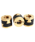 Premium Oldham Coupling For V-Core 3.1 And V-Core4 3D Printer Z Axis, 3-Pack Bi-Material Lead Screw Decoupler Fits Blurolls three couplers