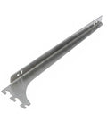 Beefy Stainless Steel Wall Shelf Support Bracket For Garage Closet And Workshop Storage Mounts Heavy Duty Rust Resistant Easy Stud Install