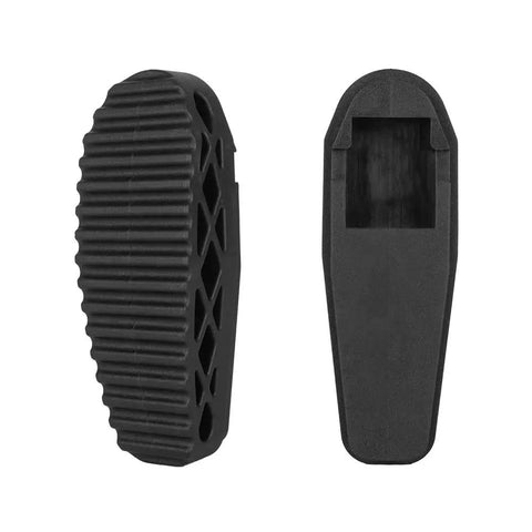 Front and back view of KSG KS7 Recoil Pad and Grip Storage Plug for Kel-Tec KSG KS7, showcasing custom molded fit and shock-absorbing design