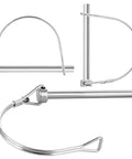 Beefed Up 30 Pack Trailer Coupler Pins One Quarter Inch Shaft Locking Pin Safety PTO Pin One Quarter Inch By Two And Three Quarters Inches
