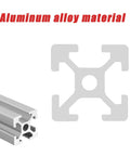 Aluminum Profile Upgrade For Chainsaw Mill 12 Inch Splice Extension To 48 Inch boosts cutting size with aluminum alloy material