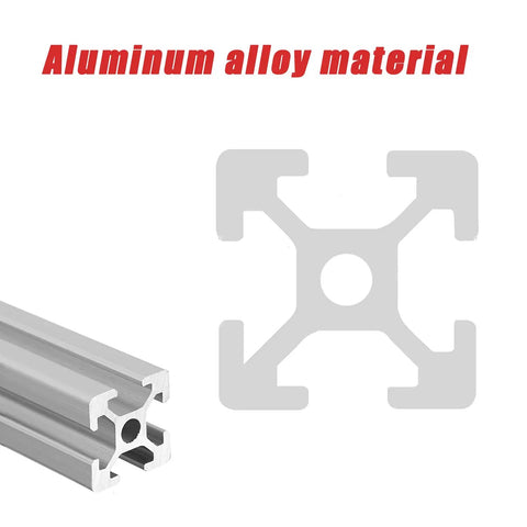 Aluminum Profile Upgrade For Chainsaw Mill 12 Inch Splice Extension To 48 Inch boosts cutting size with aluminum alloy material