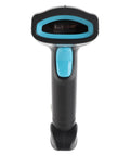 Front view of a Wireless 1D 2D Barcode Scanner With Upgraded Decoding Chip 2.4G Handheld Barcode Reader 2000mAh Battery