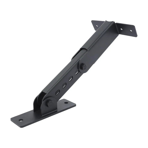 3 Pack Beefy Heavy Duty Roof Riser Brackets Adjustable Height And Angle Pergola Bracket Kit With Black Spray Coated For Gazebo Patio Cover And Carport