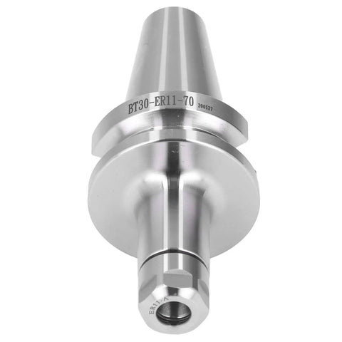 High Hardness Tool Holder BT30 ER11 0.005mm Precision Milling Arbor with durable aluminum body, close-up view.