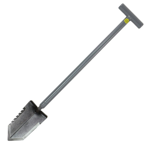 Pro Series T Handle Shovel With Serrated Blade 31 Inch Overall Length 7.5 Inch Blade Long By 4 Inch Wide Heavy Duty Outdoor Digger