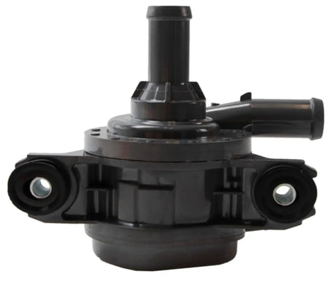 Quality Built Tough Drive Motor Inverter Cooler Water Pump For Toyota Camry 2018 To 2024, front view with inlet and outlet ports.