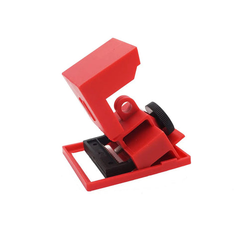 Pro Select Clamp On Circuit Breaker Lockout Devices 3 Pack Fits 480 To 600 Volt Single Pole Toggle Tough As Nails Industrial Safety Tag Out Kit No Sweat Install Heavy Duty Steel Build