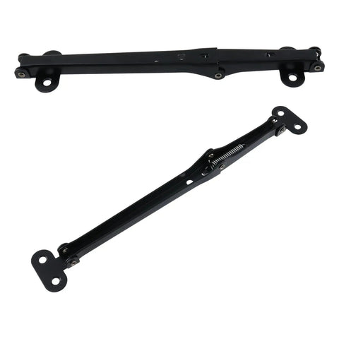 Go To Folding Table Hinges For Smooth 0 To 180 Degree Opening with Flush Mount Hardware, black metal hinge frame
