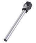 Built Tough Heavy Duty Collet Extension Bar Featuring Precision Threaded Lock And Ultra Smooth Eight Millimeter Cylindrical Shank for milling machines.