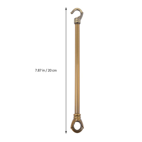 Beefy Heavy Duty Chandelier Load Bearing Rod Ceiling Hook For Hanging Straight Tube Hook Metal Electroplated Finish Replacement