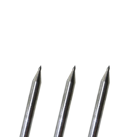 Premium Rock Hard Tungsten Carbide Scribe Nib Replacement Set Heavy Duty Workhorse Tips for precision engraving and cutting.