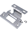 Metal hinge part of Distribution Cabinet Door Hinge And Control Box Hardware Kit For Instrument Panels And Switch Fittings