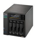Four Bay Network Attached Storage Built To Last With Blazing Fast AMD Ryzen Quad Core Processor And Sixteen Gigabyte DDR5 Memory