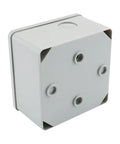 Universal Rotary Changeover Switch SZW26-20/D202.2D-W With Wider Master Exterior Box 660V 20A shown in gray exterior box