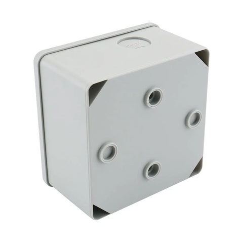 Universal Rotary Changeover Switch SZW26-20/D202.2D-W With Wider Master Exterior Box 660V 20A shown in gray exterior box
