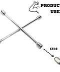 Lug wrench and Acorn Lug Nuts For Trailers Half Inch Twenty Thread Stainless Steel 304 Electropolished Finish Rugged Durable Corrosion Resistant Wheel Nuts Set Ten Pack Mighty Fasteners