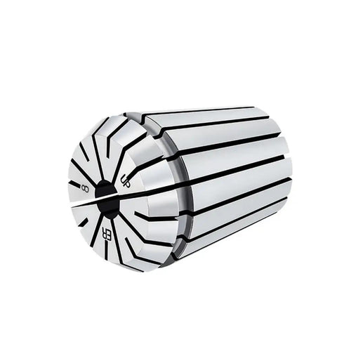 Six Precision ER40 Collet Chuck Set Range 27 To 32mm With High Toughness 65Mn Steel 0.008mm Tolerance for precision machining.