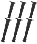Adjustable Height Furniture Legs 6 Piece Set T Shaped PP Plastic Bed Frame Sofa Chair Table Legs With Easy Install