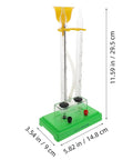 Water Electrolysis Lab Kit For Oxygen Production, Educational Electrolysis Apparatus For Chemistry And Physics Class