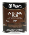Eight Pack Of One Quart Espresso Oil Based Wiping Stain For Interior Wood Surfaces Semi Transparent Pro Grade Formula Delivers A Kickass Dark Finish That Applies Like Butter Every Time in a metal can, showcasing deep espresso color.