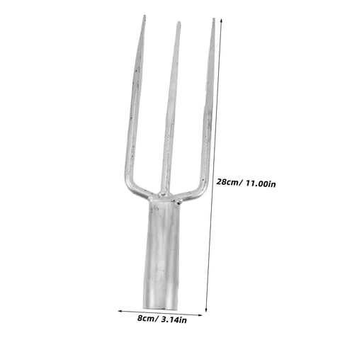 Heavy Duty Garden Fork Broad Fork For Gardening And Digging, Sturdy Steel Digging Tool dimensions illustration