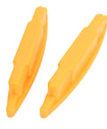Hilitand Magnetic Stud Finder with Strong Magnet Feature, two yellow plastic tools for precise wall detection.