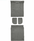 Straight Fire Interior Carpet Kit For 2007 To 2009 Chevy Suburban 2500 showing black heavy duty floor mats set layout.