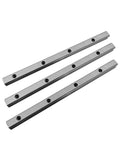Three EGR20 Linear Rails for 3D Printers, 300mm, low friction bearing steel, smooth quiet movement, durable linear guide kit