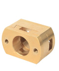 Cool Brass 18mm Oldham Coupling For Z Axis Upgrade On Ender 3 V2 And CR10 Pro T8 Screw Connectors Keep Your 3D Printer Moving Smooth Without Slack For Serious Makers brass coupler