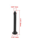 Heavy Duty Carbon Steel Cement Nails Dang Tough For Structural Builds Sharp Point Tips Rock Solid Hold 100 Count with sharp point