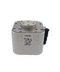 High Speed Electric Car Fuses Holder 1000 Amp 1250 Volt Heavy Duty Silver Fuse Components for automotive power needs, showing top view.