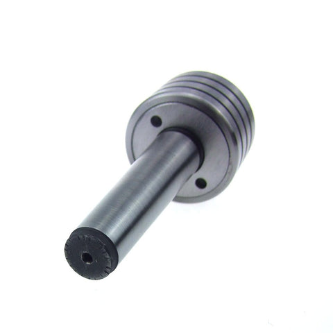 MT2 Live Center For Wood Lathe, Heavy Duty Tailstock Center With Number Two Morse Taper, 2-1/2 Inch By 1-11/16 Inch Diameter, precision ball bearings