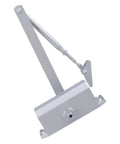 Hydraulic Automatic Door Closer For Interior Doors No Hassle Quiet Soft Close, Stainless Steel Build, Adjustable Closing Speed