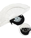 Clear Blade Guard For LS1040 Miter Saw Replacement Safety Cover Aluminum Alloy 28cm Diameter Black And Clear Visibility Upgrade
