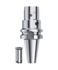 Heavy Duty CNC Hydraulic Collet And Cylinder Clamp With BT50 Taper Locking for Milling Grinders, stainless steel construction.