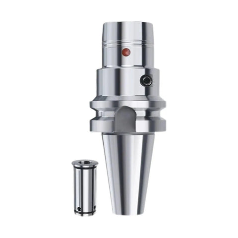 Heavy Duty CNC Hydraulic Collet And Cylinder Clamp With BT50 Taper Locking for Milling Grinders, stainless steel construction.