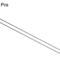 Two Pack Pro Grade 4mm By 350mm Linear Motion Rod Guide Rails Case Hardened Steel Chrome Plated Precision Linear Shaft For 3D Printers And CNC Machines Ultra Smooth Movement And High Accuracy 58 To 64 HRC, 2 pcs