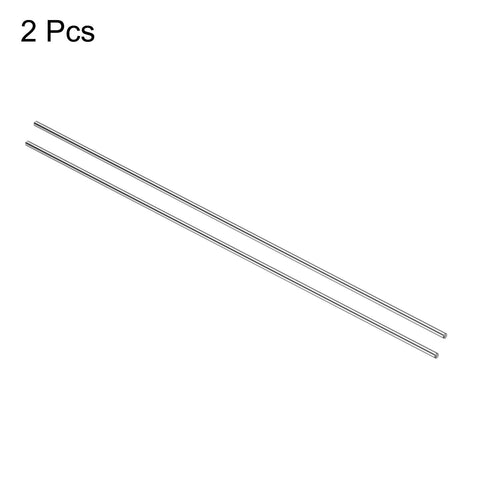 Two Pack Pro Grade 4mm By 350mm Linear Motion Rod Guide Rails Case Hardened Steel Chrome Plated Precision Linear Shaft For 3D Printers And CNC Machines Ultra Smooth Movement And High Accuracy 58 To 64 HRC, 2 pcs