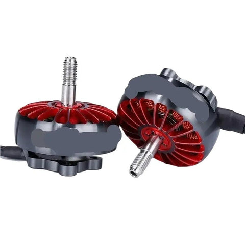Beefy High Power Brushless Drone Motors 1300KV And 1800KV For 2-6S RC FPV Racing Drones 4 pack, close-up of dual motors