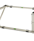 Slope Condenser Bracket For HVAC Setups With Powder Coat Finish, Level Mounting Surface, Supports Up To 176 Pounds, Fits 45 Degree Roof Slopes