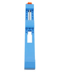 Zerodis Circular Saw Guide Clamp With Bidirectional Locking For 4 To 6 Inch Dust Cutters And Marble Machines Heavy Duty ABS Plastic Base, blue