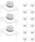 40 Piece Silicone Push Button Switch Replacement Keypad Membrane For Home Diy Repair And Emergency Stop Easy Install No Stress Swaps Big Time Durability For Worn Panels Knockout Quality Straight Up Reliable Setup That Simply Clicks In Perfectly, featuring clear silicone switch buttons.