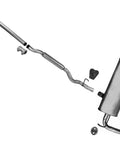 Durable Exhaust System Replacement Kit For 2014 Through 2020 Nissan Rogue Includes Muffler Catalytic Converter And Pipe Assembly Direct Fit Bolt On Design Easy Install High Quality Flow Upgrade For Better Performance displayed in separated parts.