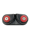 Front view of 2 pack kayak cam cleats aluminum boat cleats for secure line grabbing on kayaks canoes and dinghies with scratch resistant base