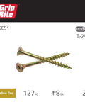 8 By 2 Inch Gold Finish Wood To Wood Cabinet Screw With Type 17 Drill Point Self Piloting For Cabinets Framing Shelving