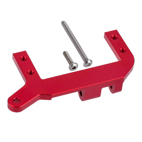 Red Servo On Axle Mount For TRX4 1/10 Crawler Upgrade Aluminum SOA Mount With 4 Link Suspension, bolts included